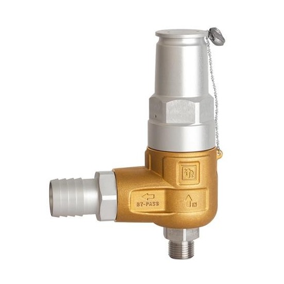 VALVULA SEGURIDAD S723 200 BAR 1/2"M D.30,4